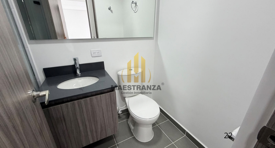 Apartamento de 3 alcobas en arriendo en Asomadera No.2, Medellín, 76 m² · foto 14 de 24