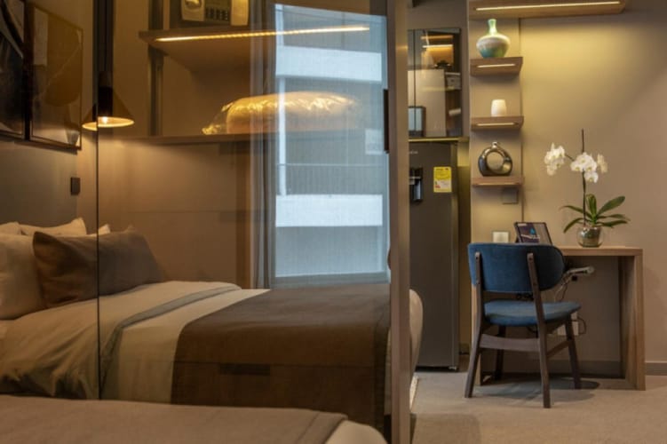Apartaestudio en venta en Santa Paula, Bogotá, 19 m² · foto 3 de 14