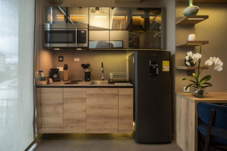 Apartaestudio en venta en Santa Paula, Bogotá, 19 m² · foto 4 de 14