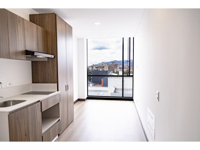 Apartaestudio en venta en Country Club, Bogotá, 16 m² · foto 2 de 9