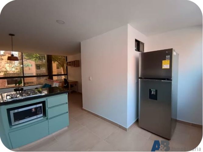 Apartamento de 1 alcoba en arriendo en Los Colores, Medellín, 45 m² · foto 9 de 15