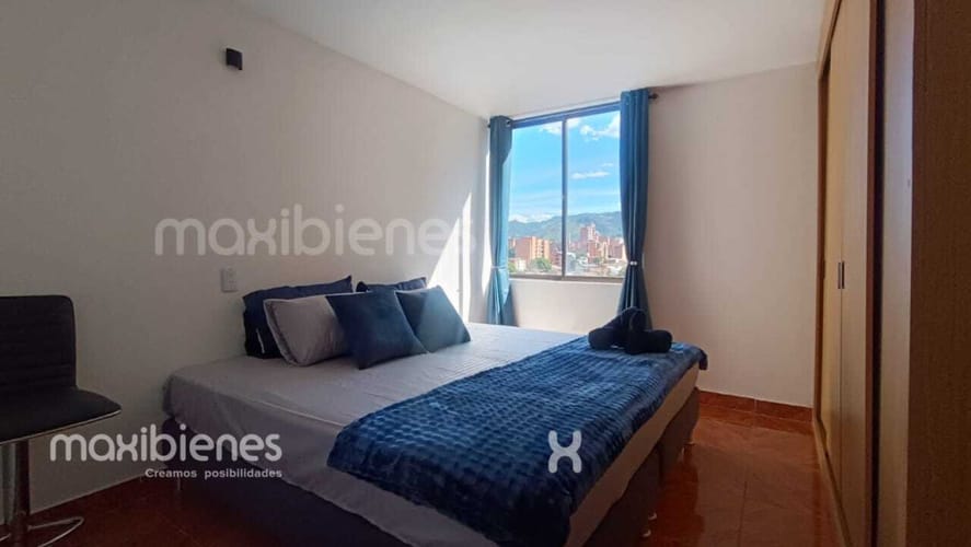 Apartamento de 1 alcoba en arriendo en Bolivariana, Medellín, 38 m² · foto 3 de 4