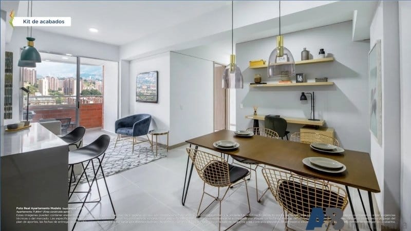 Apartamento de 3 alcobas en venta en Viviendas Del Sur, Itagüí, 65 m² · foto 4 de 16