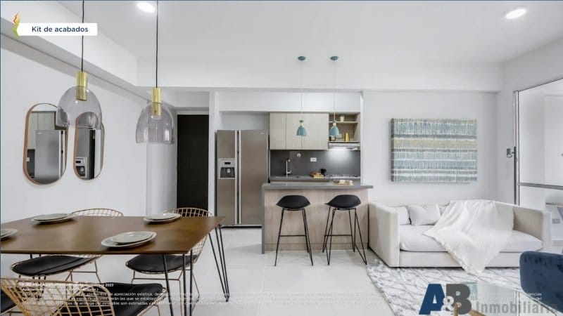 Apartamento de 3 alcobas en venta en Viviendas Del Sur, Itagüí, 65 m² · foto 5 de 16