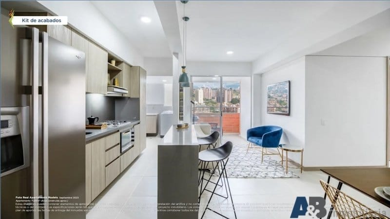 Apartamento de 3 alcobas en venta en Viviendas Del Sur, Itagüí, 65 m² · foto 6 de 16