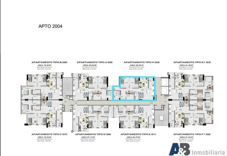 Apartamento de 3 alcobas en venta en Viviendas Del Sur, Itagüí, 65 m² · foto 15 de 16