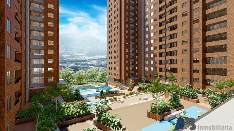 Apartamento de 3 alcobas en venta en Villa Carlota, Medellín, 72 m² · foto 7 de 16