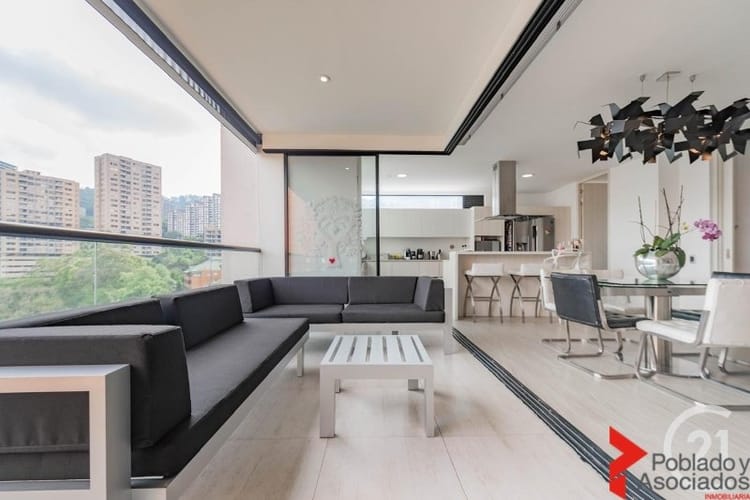 Apartamento de 3 alcobas en venta en Las Lomas, Medellín, 163 m² · foto 8 de 22