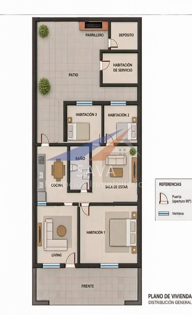 Alquiler Casa 3 Dormitorios + Servicio en Larrañaga! Patio con Parrillero · Foto 12