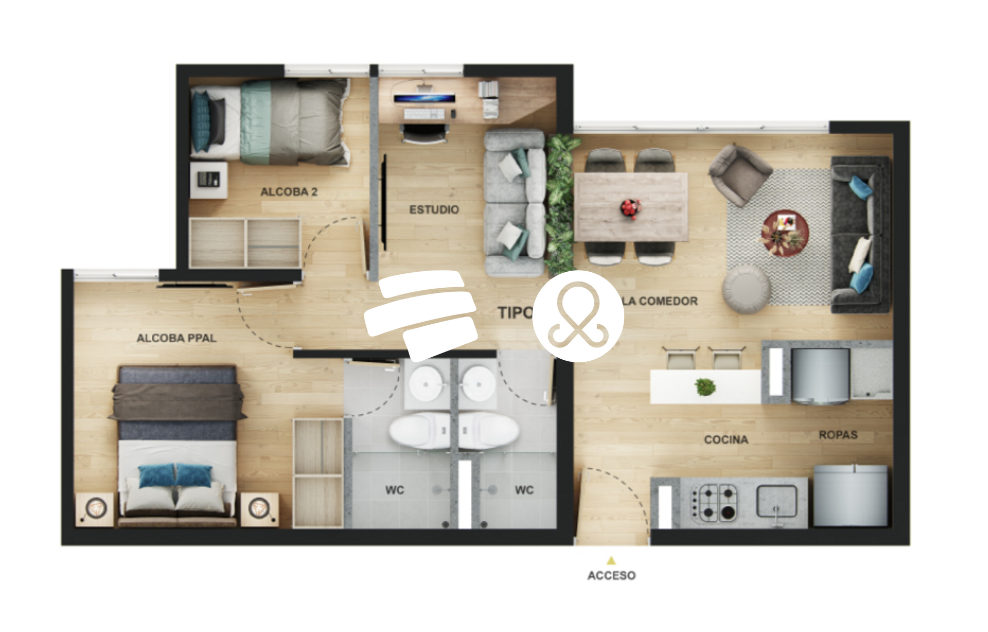 Apartamento en Venta en Primavera, Caldas
