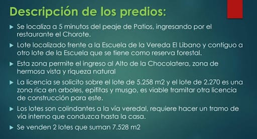 Lote en venta en El Libano, La Calera, 7528 m² · foto 12 de 12