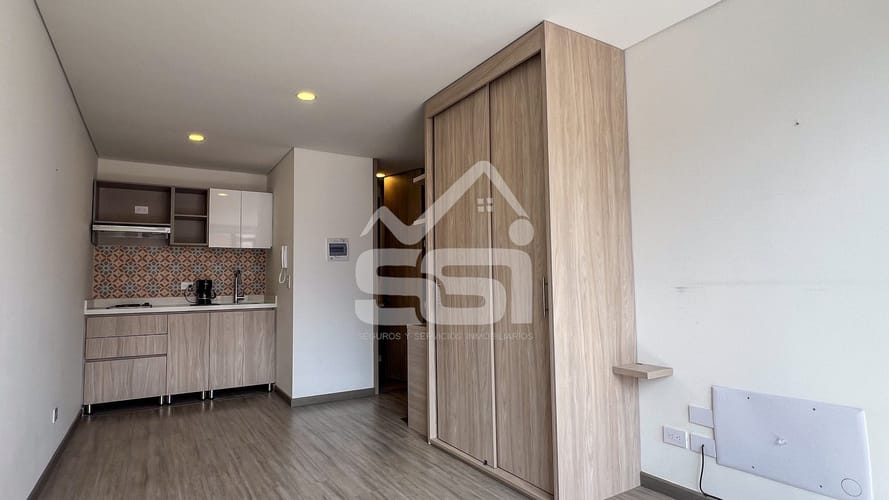 Apartamento de 1 alcoba en arriendo en El Contador, Bogotá, 22 m² · foto 11 de 15