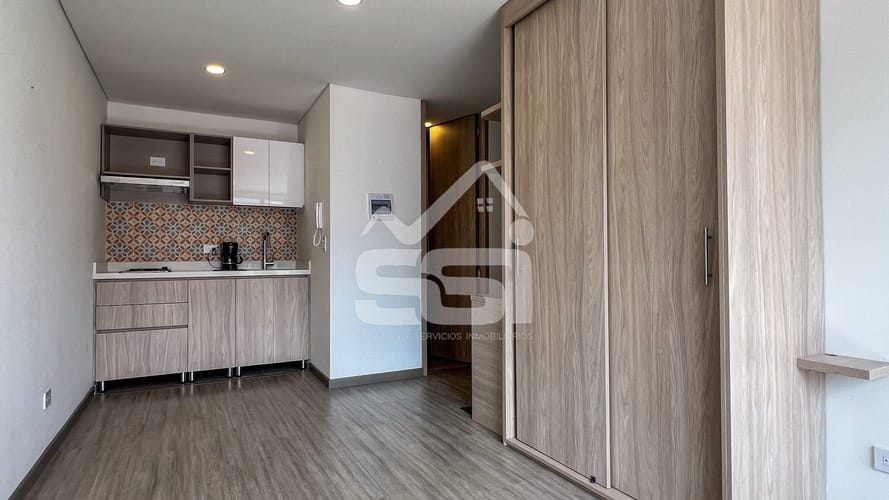 Apartamento de 1 alcoba en arriendo en El Contador, Bogotá, 22 m² · foto 13 de 15