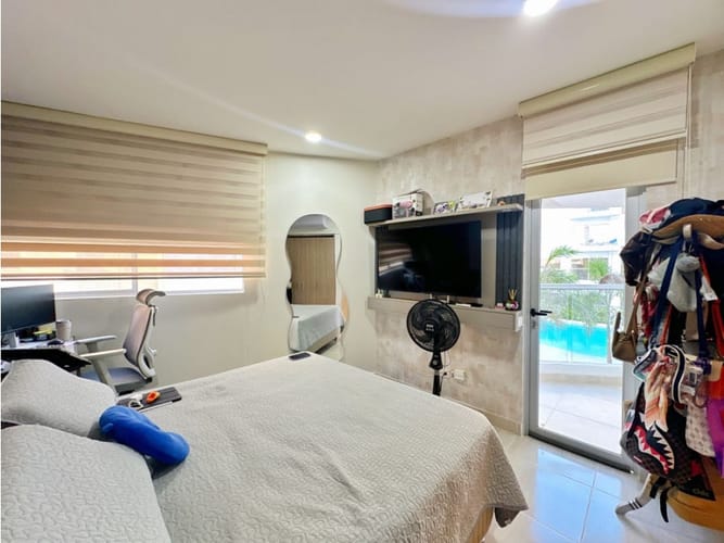 Apartamento de 2 alcobas en venta en Serena Del Mar, Cartagena, 58 m² · foto 10 de 13