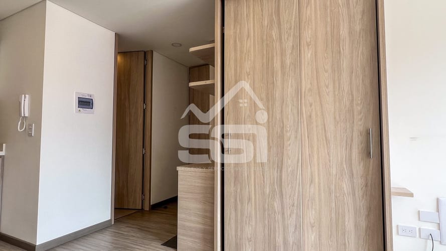 Apartamento de 1 alcoba en arriendo en El Contador, Bogotá, 22 m² · foto 9 de 15