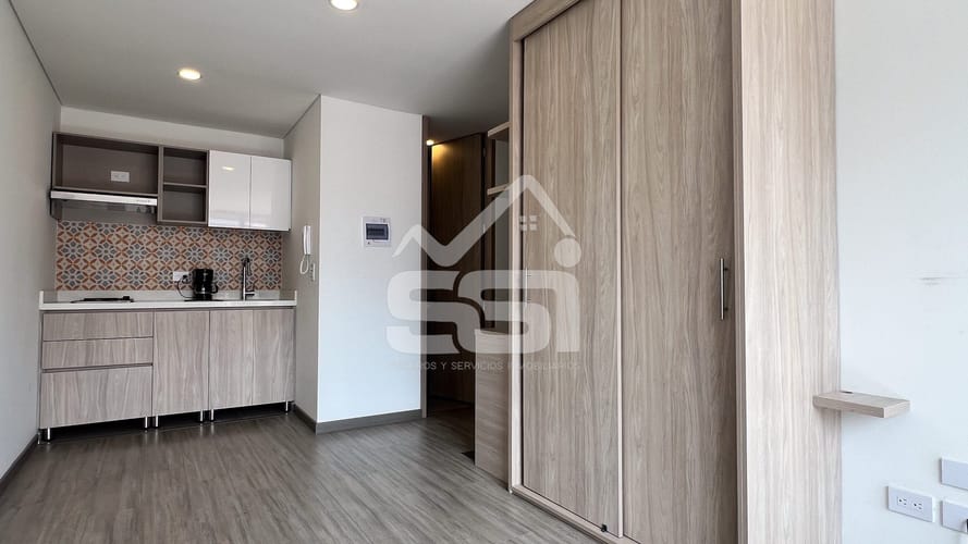 Apartamento de 1 alcoba en arriendo en El Contador, Bogotá, 22 m² · foto 12 de 15