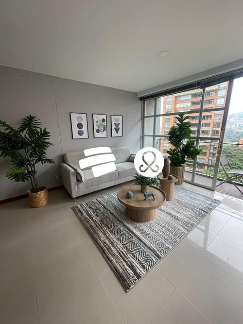 Apartamento de 1 alcoba en venta en El Poblado, Medellín, 65 m² · foto 3 de 6