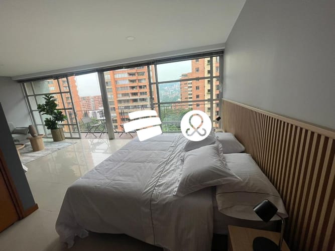 Apartamento de 1 alcoba en venta en El Poblado, Medellín, 65 m² · foto 4 de 6