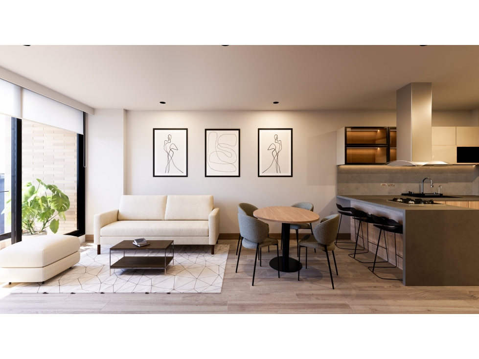 Apartamento en venta en El Contador, Bogotá · foto 2 de 3