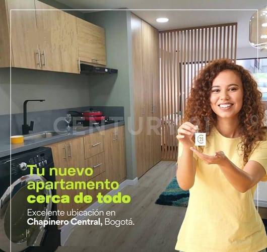 Apartaestudio en venta en Chapinero, Bogotá, 26 m² · foto 5 de 21