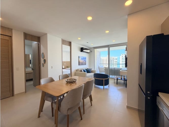Apartamento de 2 alcobas en venta en Lago Del Dulzina, Santa Marta, 91 m² · foto 4 de 24