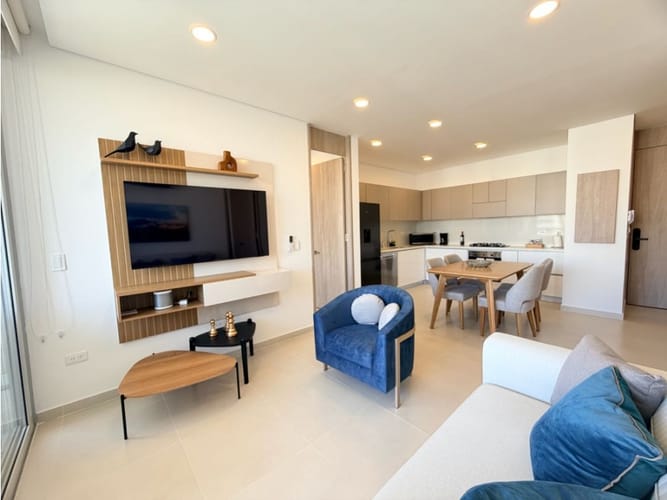Apartamento de 2 alcobas en venta en Lago Del Dulzina, Santa Marta, 91 m² · foto 5 de 24