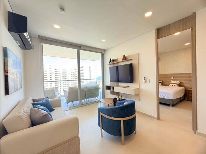 Apartamento de 2 alcobas en venta en Lago Del Dulzina, Santa Marta, 91 m² · foto 6 de 24
