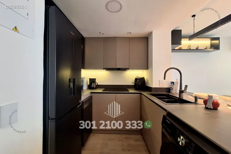 Apartamento de 2 alcobas en arriendo en La Aguacatala, Medellín, 60 m² · foto 7 de 18
