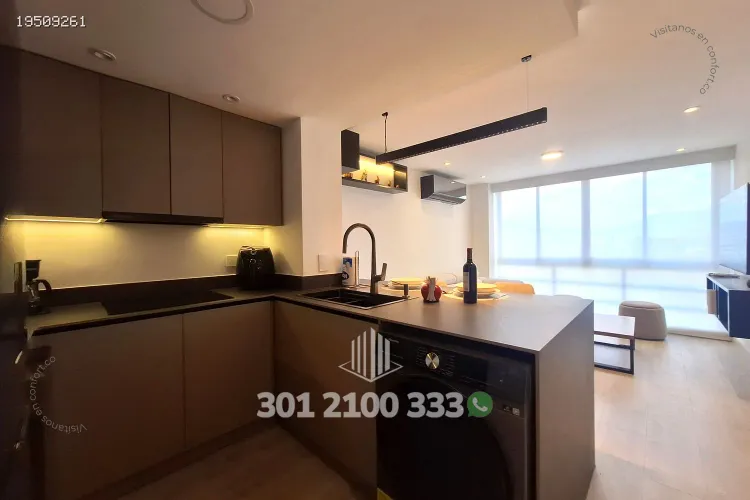 Apartamento de 2 alcobas en arriendo en La Aguacatala, Medellín, 60 m² · foto 8 de 18