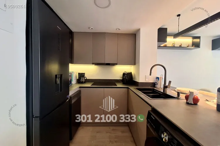 Apartamento de 2 alcobas en arriendo en La Aguacatala, Medellín, 60 m² · foto 9 de 18