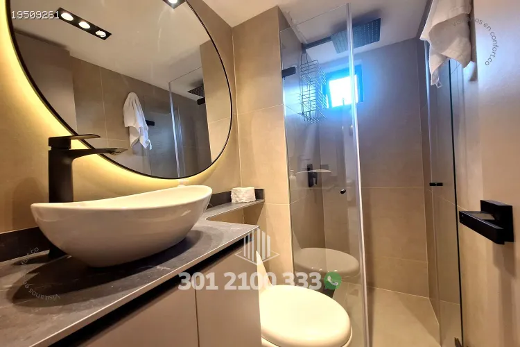 Apartamento de 2 alcobas en arriendo en La Aguacatala, Medellín, 60 m² · foto 10 de 18
