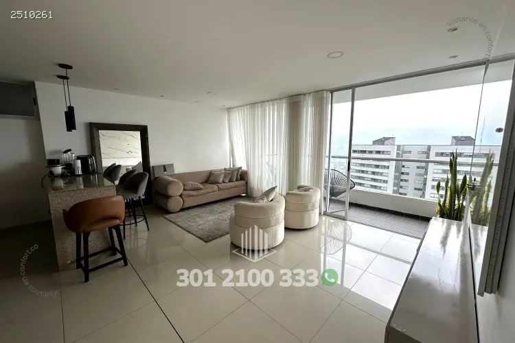 Apartamento de 3 alcobas en arriendo en Loma Del Indio, Medellín, 81 m² · foto 3 de 24