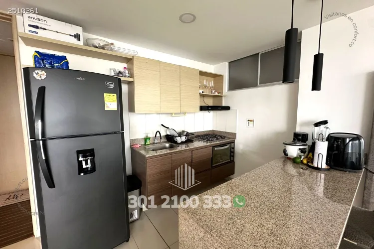 Apartamento de 3 alcobas en arriendo en Loma Del Indio, Medellín, 81 m² · foto 7 de 24