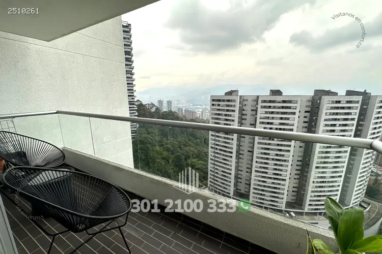 Apartamento de 3 alcobas en arriendo en Loma Del Indio, Medellín, 81 m² · foto 6 de 24