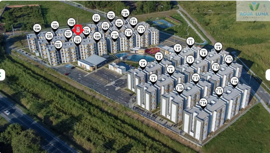 Apartamento de 2 alcobas en venta en Candelaria, 42 m² · foto 2 de 24