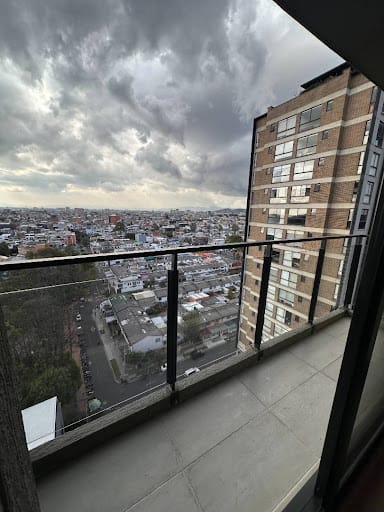 Apartamento de 1 alcoba en venta en Los Alcazares, Bogotá, 27 m² · foto 3 de 10