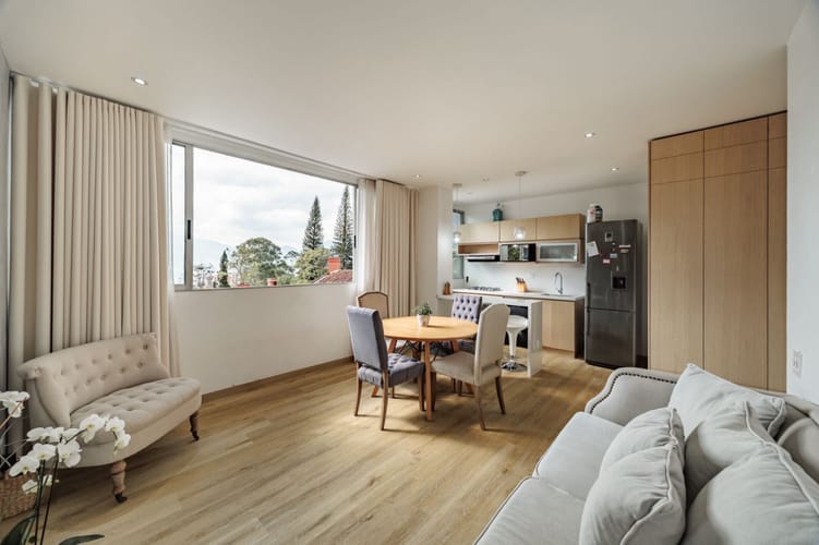 Apartamento de 1 alcoba en arriendo en El Tesoro, Medellín, 51 m² · foto 6 de 24