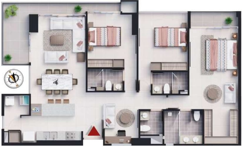 Apartamento de 3 alcobas en venta en Villavicencio, 145 m² · foto 12 de 15