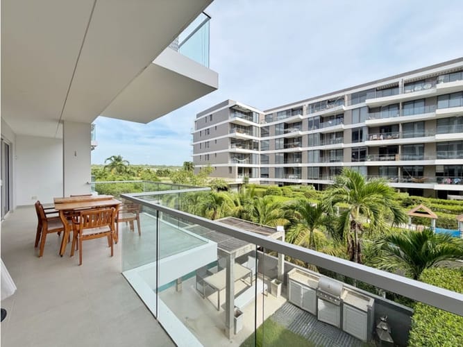 Apartamento de 2 alcobas en venta en Serena Del Mar, Cartagena, 115 m² · foto 3 de 23