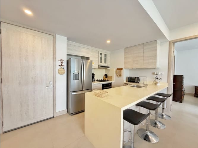 Apartamento de 2 alcobas en venta en Serena Del Mar, Cartagena, 115 m² · foto 8 de 23