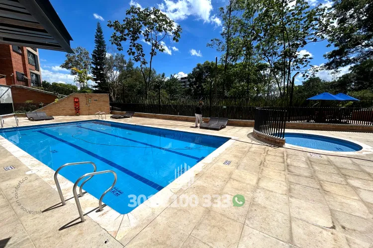 Apartamento de 2 alcobas en arriendo en Loma De Las Brujas, Envigado, 95 m² · foto 23 de 24