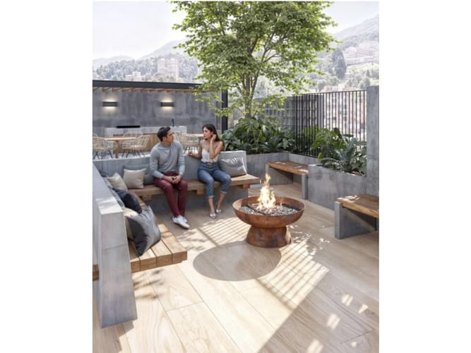Apartaestudio en venta en Chapinero, Bogotá, 18 m² · foto 11 de 12