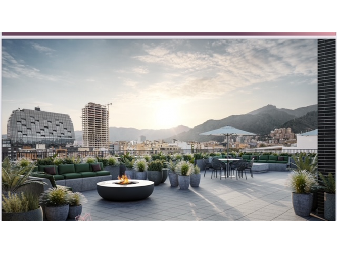 Apartaestudio en venta en El Virrey, Bogotá, 21 m² · foto 8 de 14