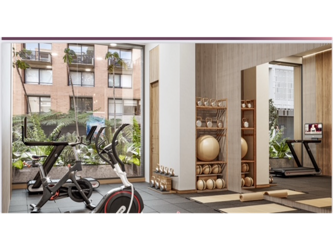 Apartaestudio en venta en El Virrey, Bogotá, 21 m² · foto 9 de 14