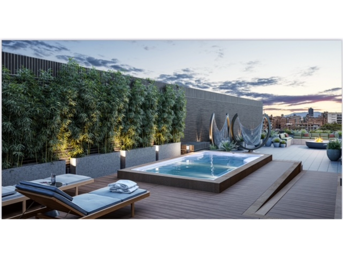 Apartaestudio en venta en El Virrey, Bogotá, 21 m² · foto 11 de 14