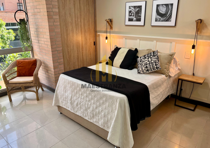 Apartaestudio en arriendo en Provenza, Medellín, 50 m² · foto 2 de 13