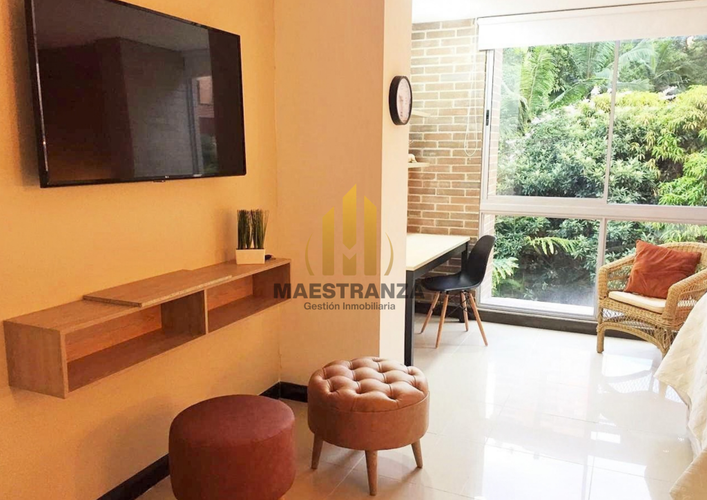 Apartaestudio en arriendo en Provenza, Medellín, 50 m² · foto 3 de 13