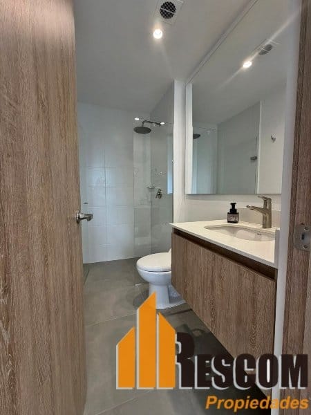 Apartamento de 2 alcobas en arriendo en El Porvenir, Rionegro, 74 m² · foto 9 de 10
