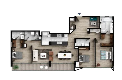 Apartamento de 3 alcobas en venta en Chicó Reservado, Bogotá, 173 m² · foto 18 de 24