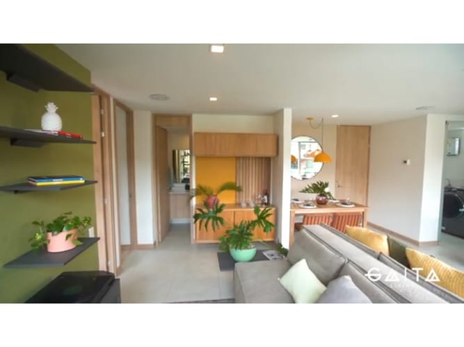 Apartamento de 3 alcobas en venta en La Doctora, Sabaneta, 69 m² · foto 2 de 22